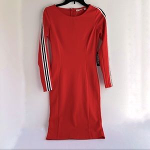 New York & Company long sleeve midi dress, sz XS